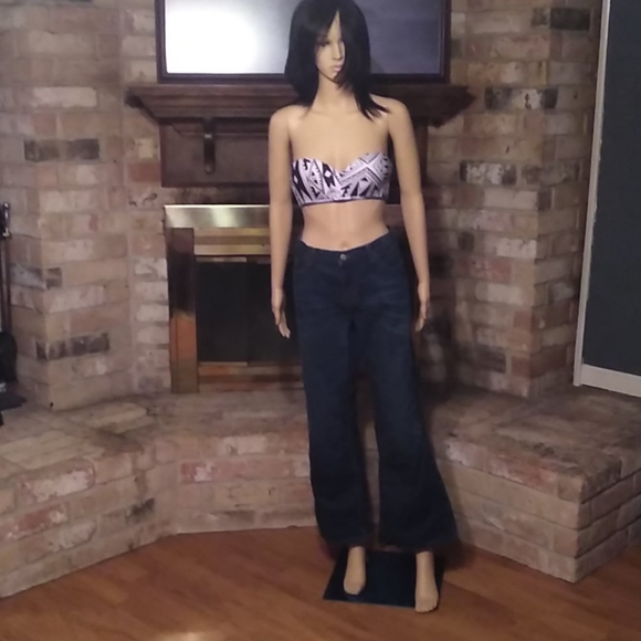 Express size 14 short blue jeans - Picture 2 of 9